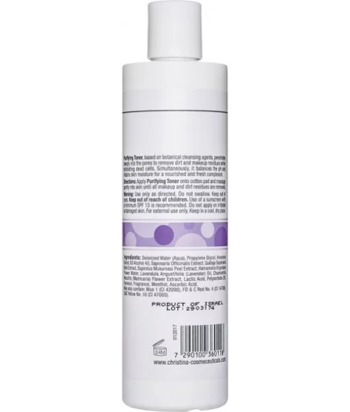 Очищающий тоник для сухой кожи с лавандой Christina Fresh Purifying Toner For Dry Skin With Lavender 300 мл