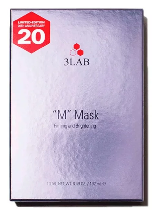 Освітлююча тканинна ліфтинг-маска 3 Lab M Mask, 190 мл