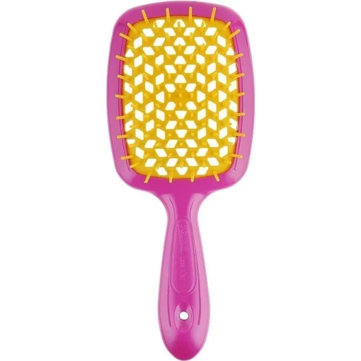 Щетка розовая с желтым Janeke Superbrush Standart
