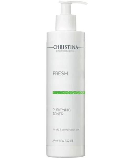 Очищувальний тонік для жирної шкіри з лемонграсом Christina Fresh Purifying Toner For Oily Skin With Lemongrass 300 мл