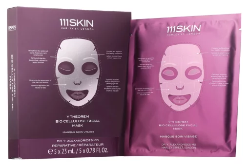 Маски для обличчя із біоцелюлози 111 SKIN Y Theorem Bio cellulose Facial Mask Box, 5 шт