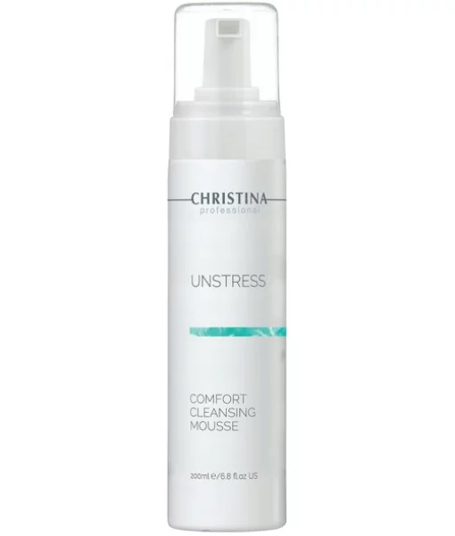 Очищувальний мус Christina Unstress Comfort Cleansing Mousse 200 мл