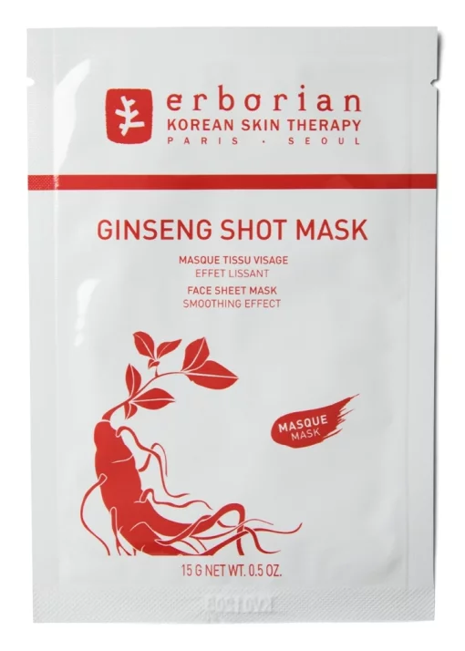 Восстанавливающая тканевая маска Женьшень Erborian Ginseng Shot Mask, 14 мл