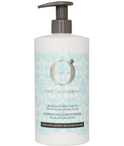 Зволожуючий кондиціонер для тонкого та світлого волосся Barex Olioseta Oro del Marocco