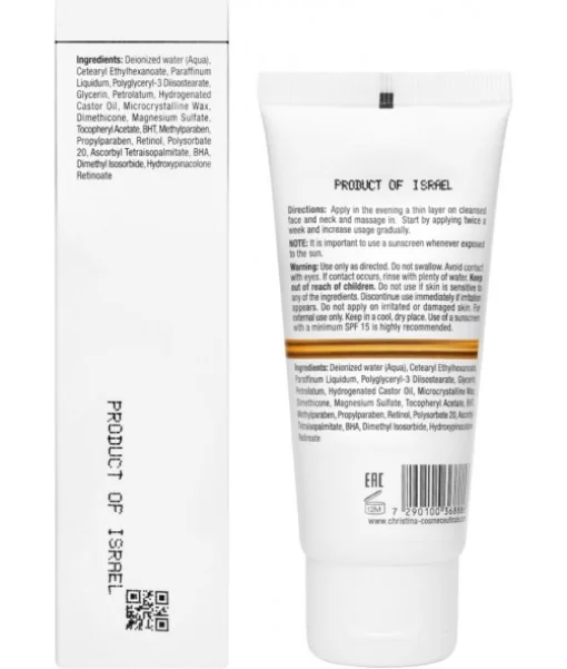 Крем з ретинолом і вітаміном Е Christina Line Repair Fix Retinol E Active Cream 60 мл