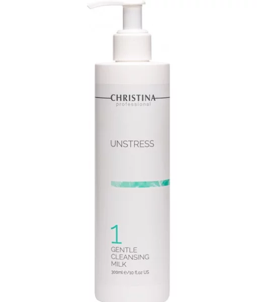 Ніжне очищувальне молочко (Крок 1) Christina Unstress Gentle Cleansing Milk 300 мл