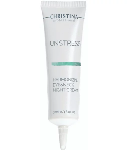 Ночной крем для кожи вокруг глаз и шеи Christina Unstress Harmonizing Night Cream Eye &amp; Neck 30 мл