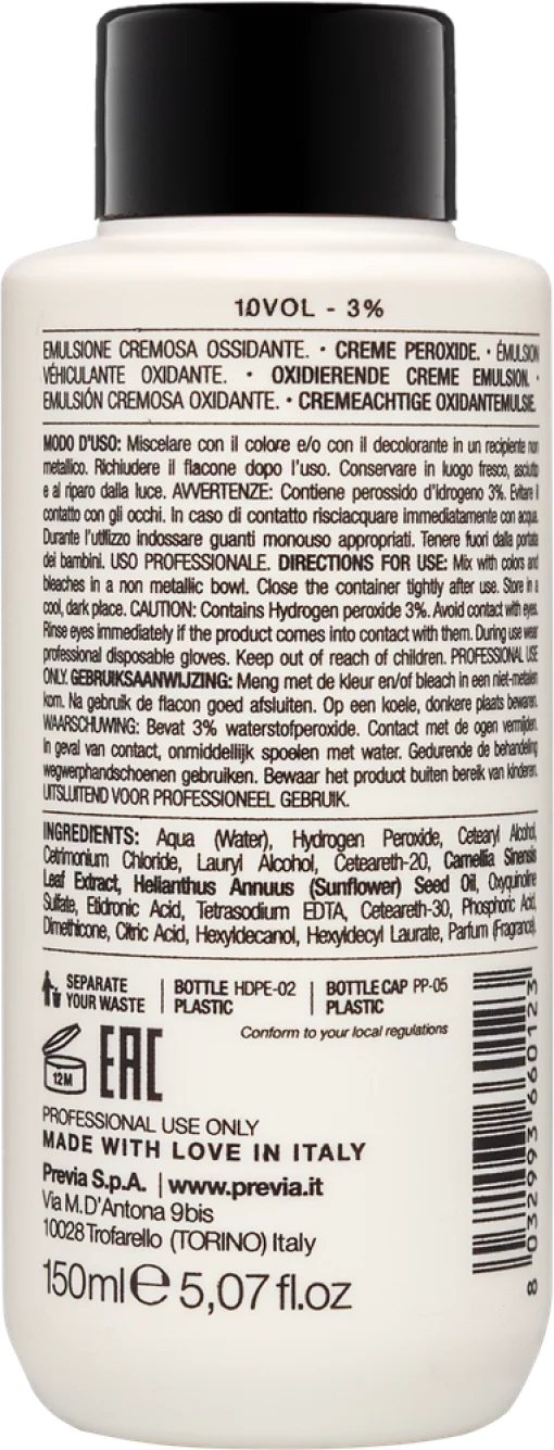 Previa prof. COLOUR Окисник 10 VOL. 1000 мл