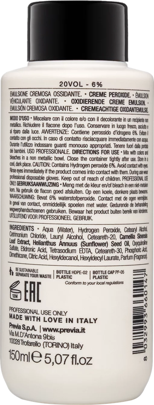 Previa prof. COLOUR Окислитель 20 VOL. 1000 мл