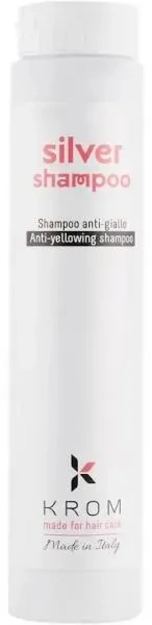 Шампунь против желтизны Krom Silver Shampoo