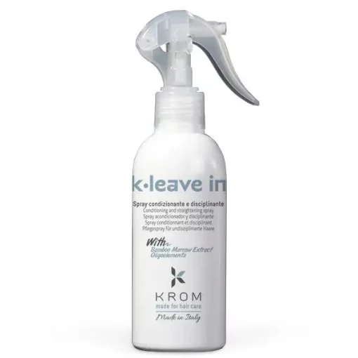 Спрей-кондиціонер, що дисциплінує з екстрактом бамбука KROM BOOSTER K-Leave In, 200 мл