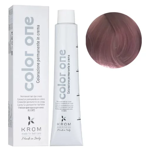 Стойкая крем-краска для волос Color One KROM, 10/76 Фиолетово-красная пастель, 100 мл
