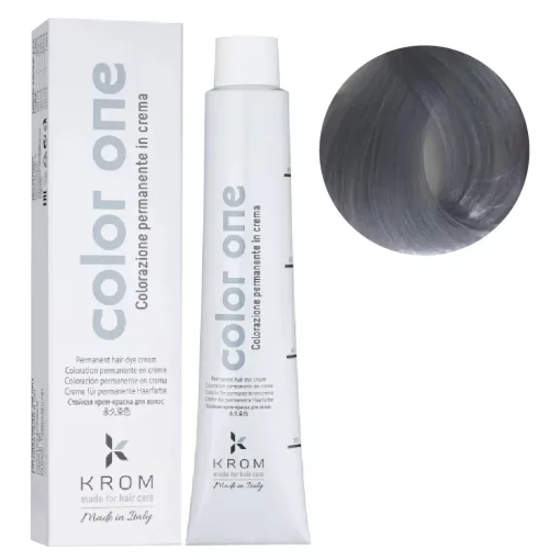Стійка крем-фарба для волосся Color One KROM, 10/7 Фіолетово-платинова пастель, 100 мл