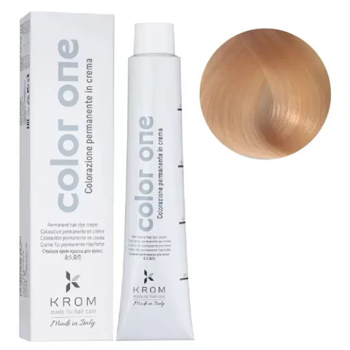 Стійка крем-фарба для волосся Color One KROM, 100/44 Екстра-світлий мідний, 100 мл