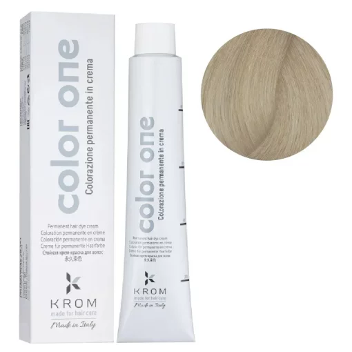 Стойкая крем-краска для волос Color One KROM, 912 Экстра baby light блондин, 100 мл