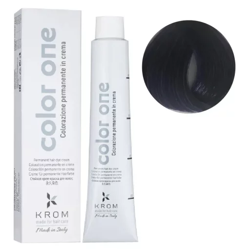 Стійка фарба для волосся Color One KROM, BLU METALLICO, 100 мл