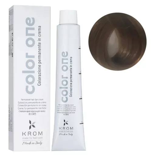 Стійка крем-фарба для волосся Color One KROM, HALZELNUT, 100 мл