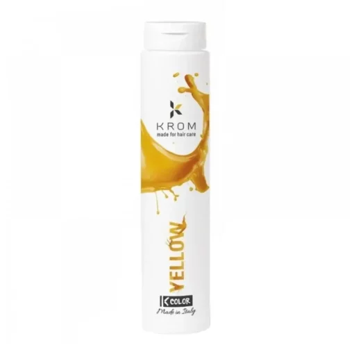 Крем-краска для волос без аммиака KROM K-COLOR - Желтый (Yellow Myyrrh), 250 мл