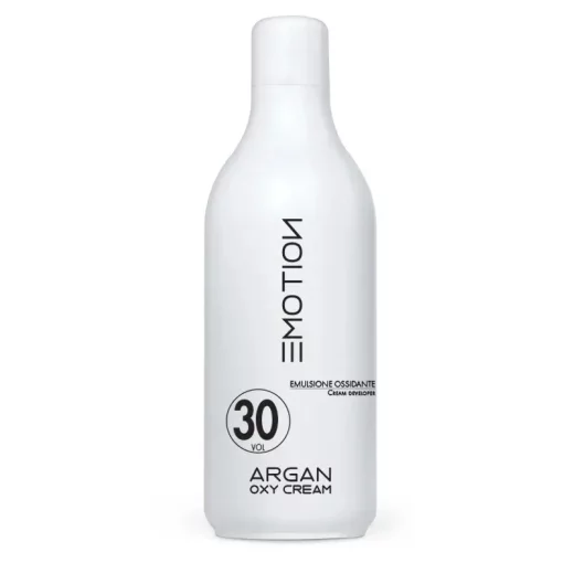Окислююча емульсія Krom 30 vol 9% EMOTION ARGAN OXY CREAM з олією аргани , 1000 мл