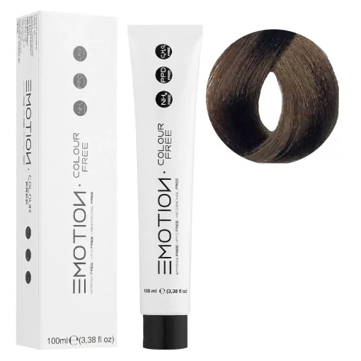 7/00 Стійка безаміачна крем-фарба для волосся KROM Emotion Colour Free - Інтенсивний блондин, 100 мл