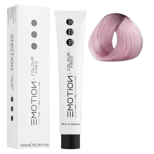 Светло-фиолетовый Стойкая безаммиачная крем-краска для волос KROM Emotion Colour Free, 100 мл
