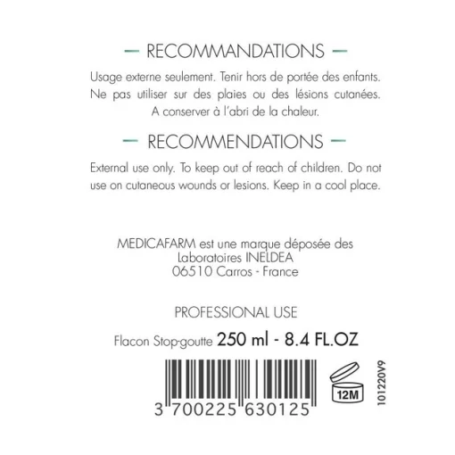 Олія масажна Medicafarm Нейтральна преміум тривалого ковзання, 250 мл