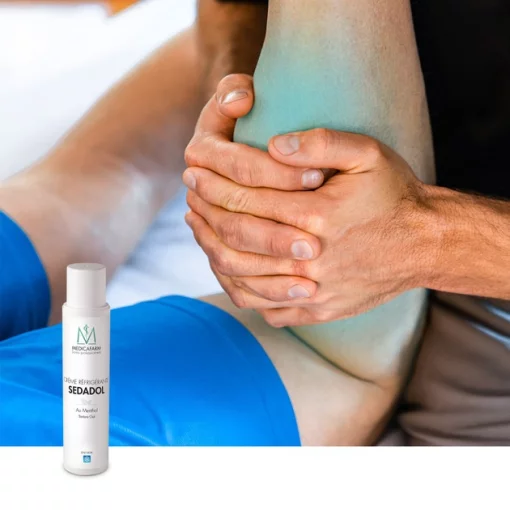 Крем-гель масажний Medicafarm Седадол з ментолом інтенсивне охолодження, 250 мл