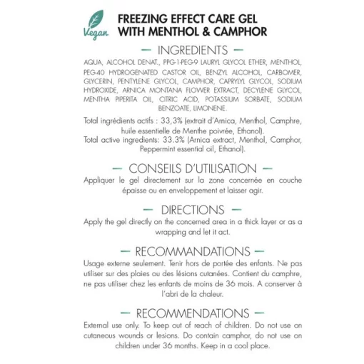 Гель Medicafarm Кріо-К ментол та камфора заморожуючий, 250 мл