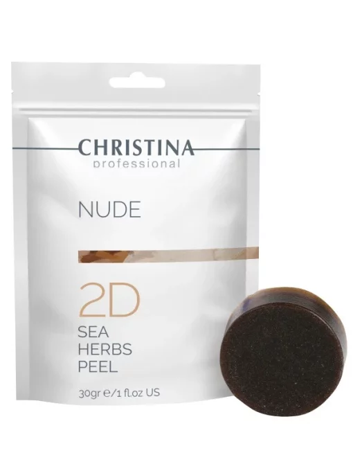 Коралловое пилинговое мыло для тела, шаг 2D Christina Nude Sea Herbs Peel
