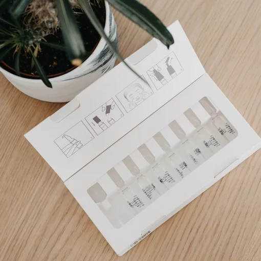 Cироватка Effiderm для обличчя зволоження та ліфтинг &laquo;Миттєве сяяння&raquo;, 7 ампул x 3 мл