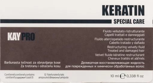 Лосьйон-філер KayPro Keratin Special Care 10 мл
