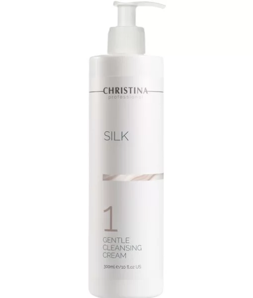 М'який очищувальний крем (Крок 1) Christina Silk Gentle Cleansing Cream 300 мл