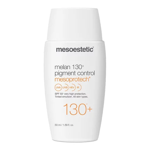 Депигментирующий солнцезащитный крем с тоном Мелан 130+ SPF 50 Mesoestetic Mesoprotech Melan 130+ Pigment Control, 50 мл