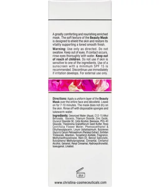 Маска краси з екстрактом троянди Christina Muse Beauty Mask 75 мл