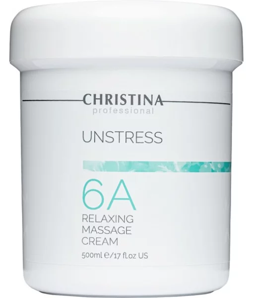 Розслаблювальний масажний крем (Крок 6a) Christina Unstress Relaxing Massage Сream 500 мл
