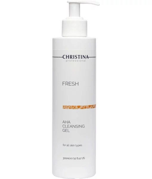 Очищувальний гель з фруктовими кислотами для всіх типів шкіри Christina Fresh AHA Cleansing Gel 300 мл