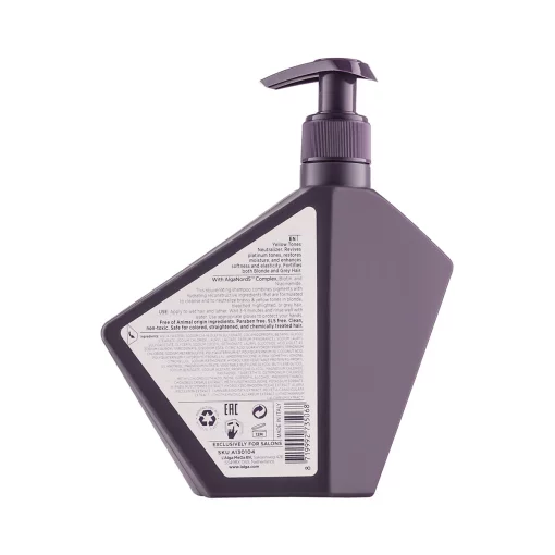 Відновлювальний шампунь для світлого волосся L&rsquo;Alga SEALVER