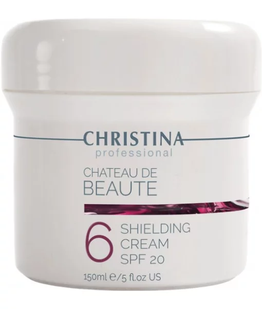 Защитный крем (Шаг 6) Christina Chateau de Beaute Shielding Cream SPF 20 150 мл
