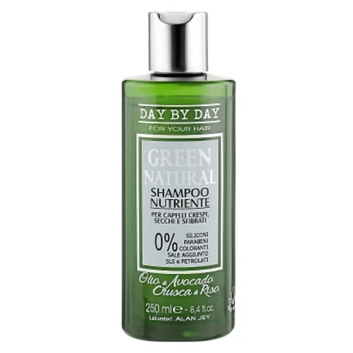Шампунь живильний для кучерявого, сухого і пошкодженого волосся Orising Green Natural Shampoo, 250 мл