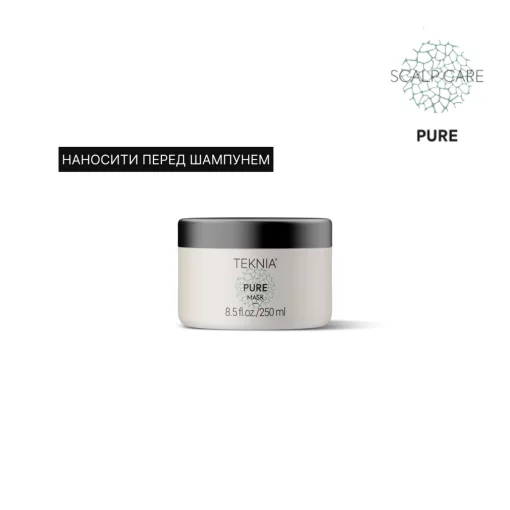 Очищающая глиняная маска для жирной головы Lakme Teknia Scalp Care Pure Mask