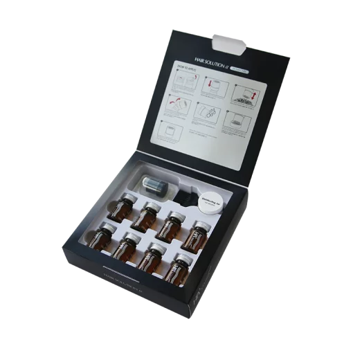 Сироватка проти випадіння та для стимуляції росту волосся Genosys HR&sup3; MATRIX Hair Solution &alpha; (CHS), 8 х 5 мл