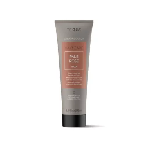 Маска що освіжає колір волосся для освітленного волосся Lakme Teknia PALE ROSE MASK
