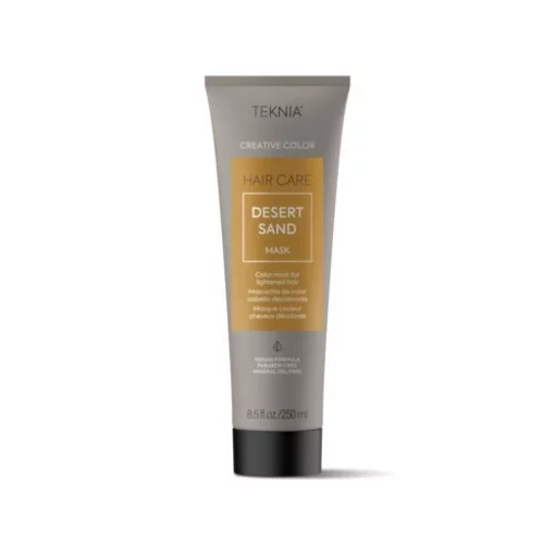 Маска що освіжає колір волосся для освітленного волосся Lakme Teknia DESERT SAND MASK