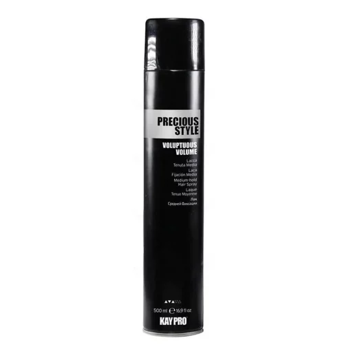 Спрей &lsquo;Розкішний об&rsquo;єм&rsquo; середньої фіксації KayPro Precious Style Volume Medium Hold Hairspray, 500 мл