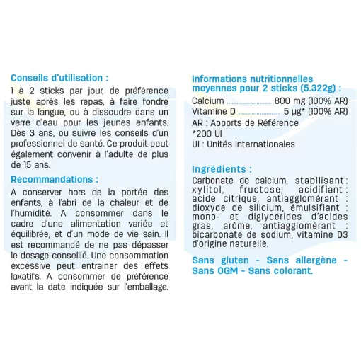 Легкорозчинний порошок Кальцій С+ / CALCIUM C+ - карбонат кальцію та вітамін D3, від 3 років, 14 стіків