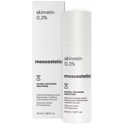 Інтенсивний нічний крем для усунення ознак старіння з ретинолом 0,3% Mesoestetic SKINRETIN, 50 мл