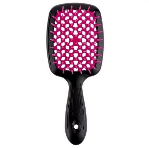 Щетка черная с фуксией Janeke Small Superbrush Standart