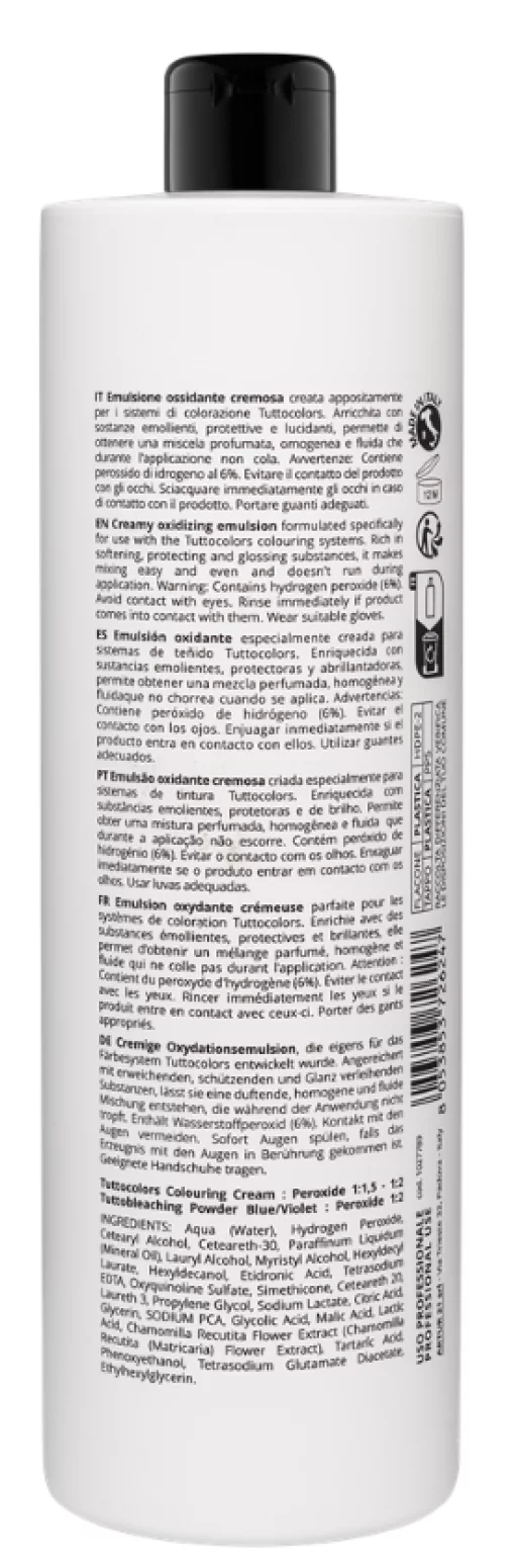 Окислювальна емульсія 20vol 6% TUTTO colors