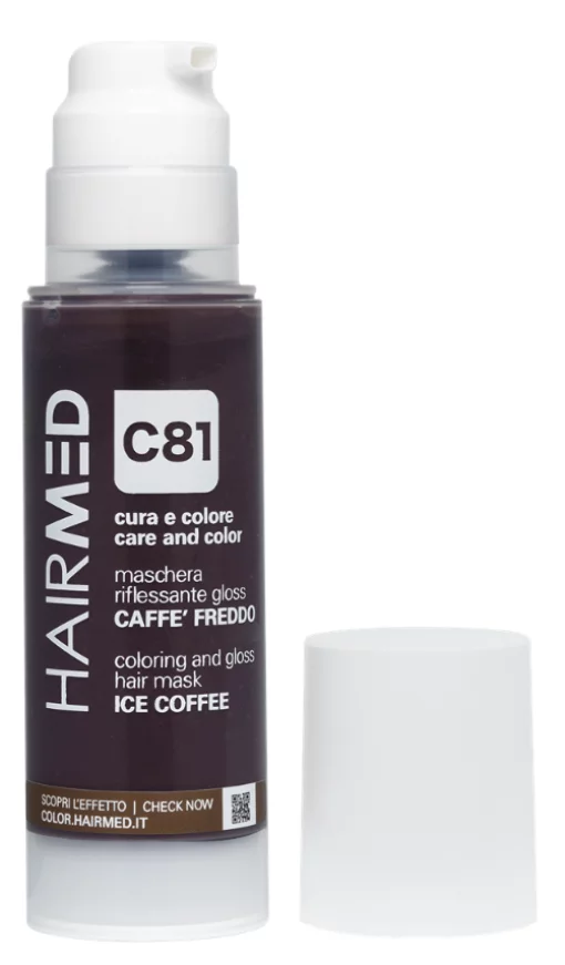 Тонирующая маска HAIRMED C81 Холодный кофе, 150 мл