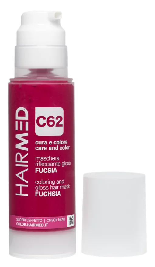 Тонуюча маска HAIRMED C62 Фуксія, 150 мл